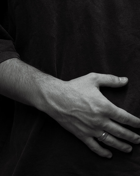 Srebrny pierścień VERTEX 3