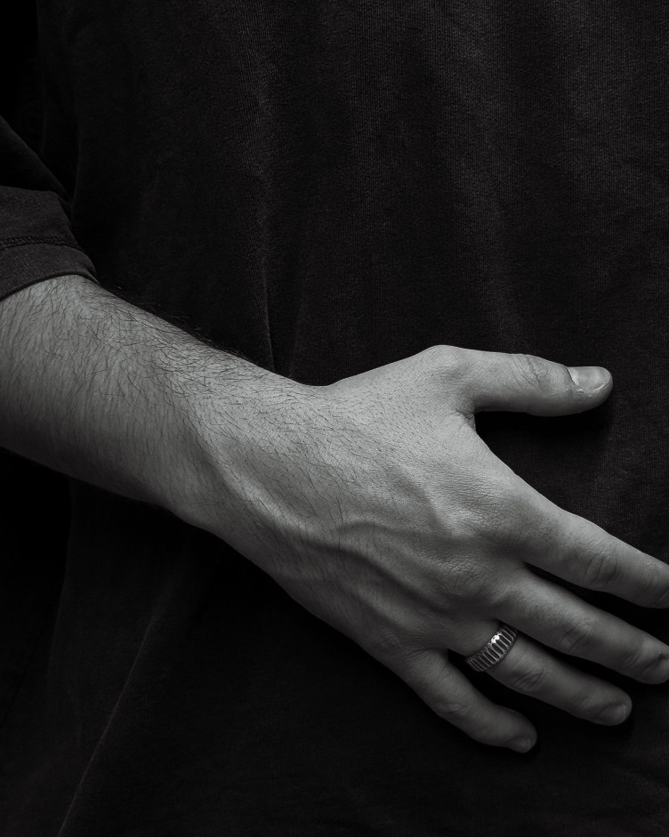 Srebrny pierścień VERTEX 3