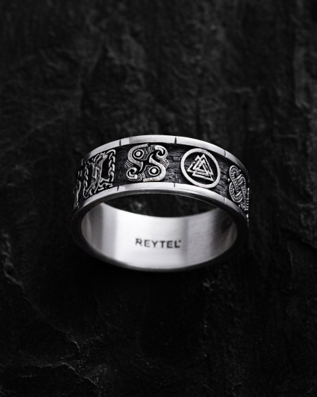 Srebrny pierścień NORDIC LEGACY