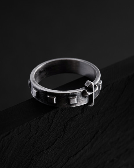 Srebrny pierścień ROSARIUM 2