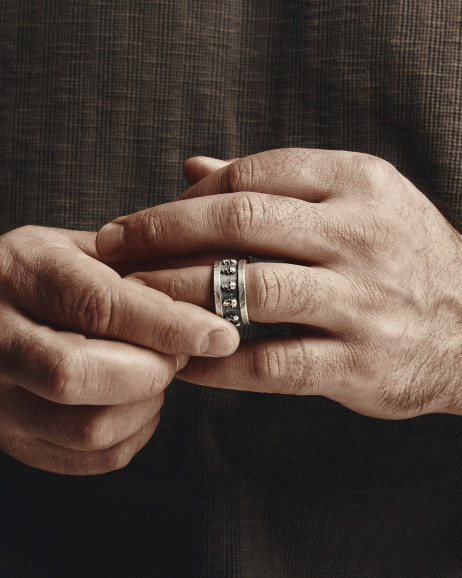 Srebrny pierścień ETERNAL DANCE 6