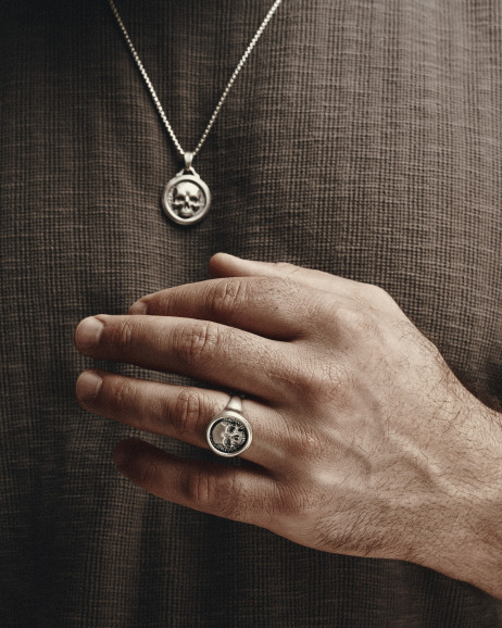 Srebrny pierścień AETERNUM 2