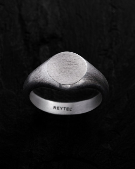 Srebrny pierścień VOID