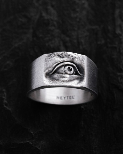 Srebrny pierścień EYE OF PROVIDENCE