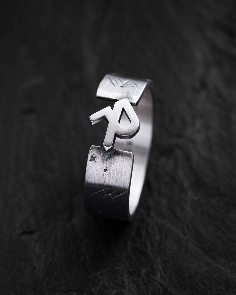 Srebrny pierścień REYTEL 2