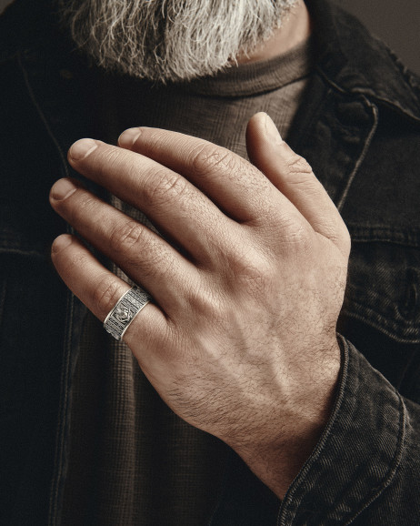 Srebrny pierścień OCHRONA ARCHANIOŁÓW 2