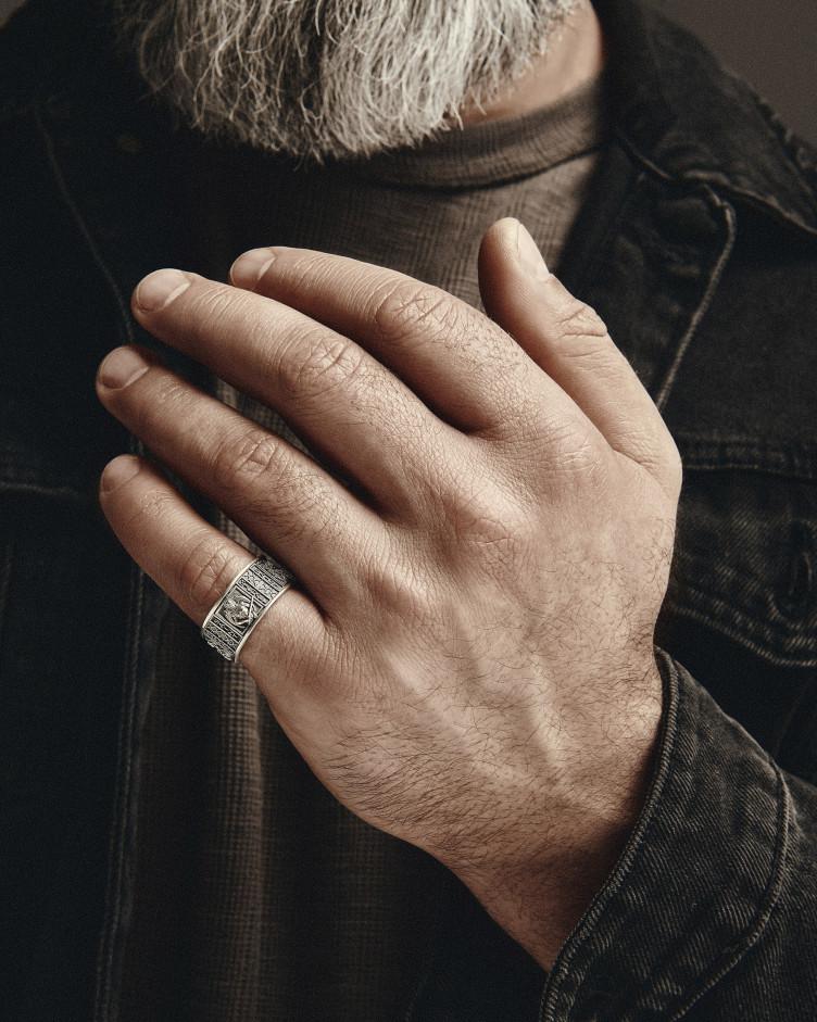 Srebrny pierścień OCHRONA ARCHANIOŁÓW 2