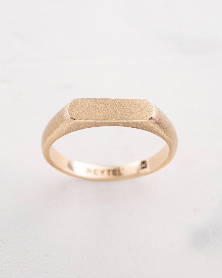 Pierścień STROM (żółte złoto) 4