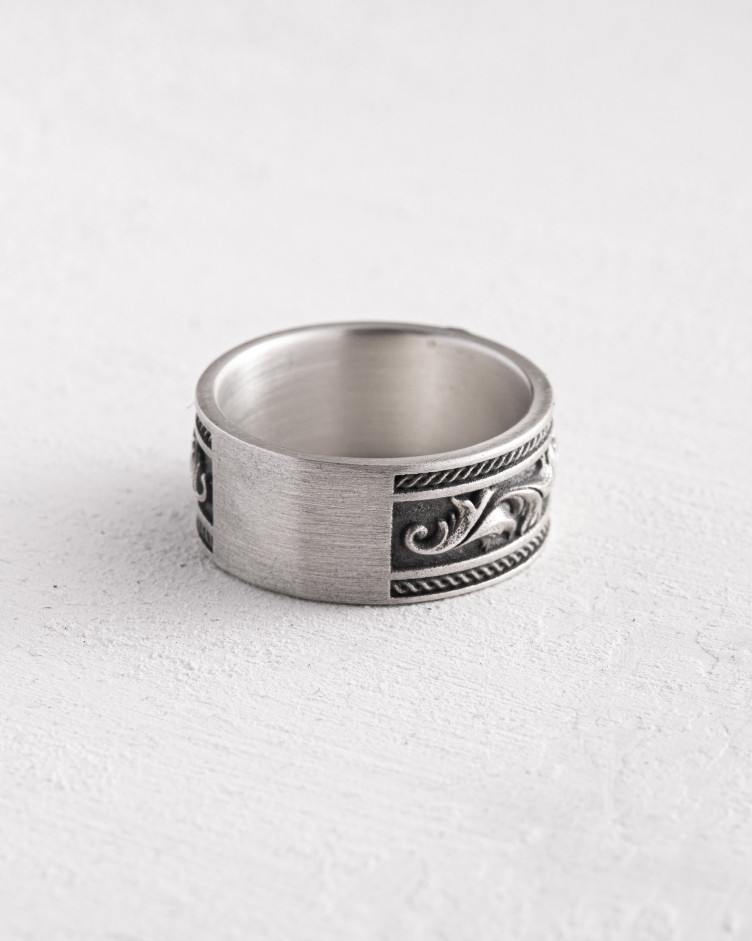 Srebrny pierścień ŚWIĘTY MICHAŁ 4