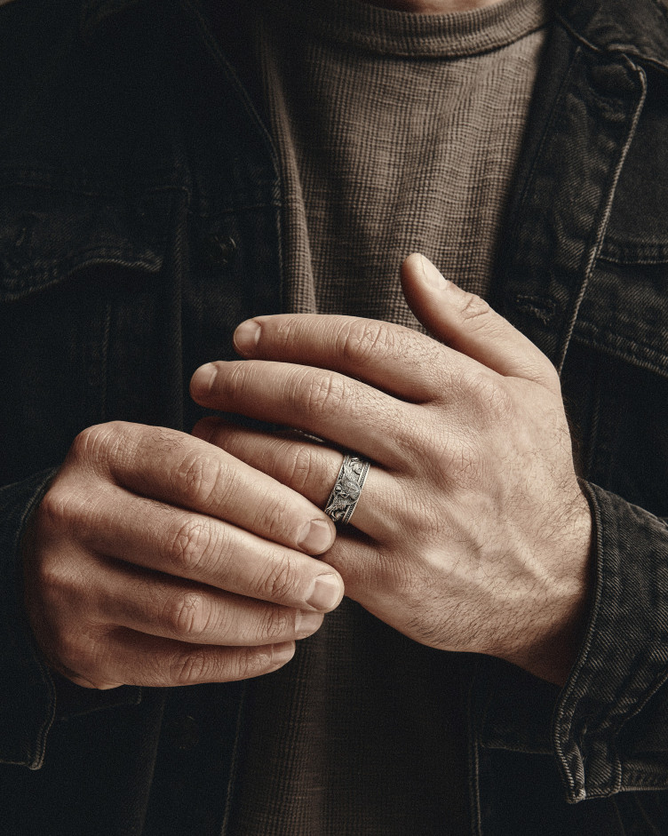 Silver ring SAINT MICHAEL 2