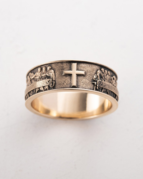 Pierścień DZIEDZICTWO DA VINCI (żółte złoto)