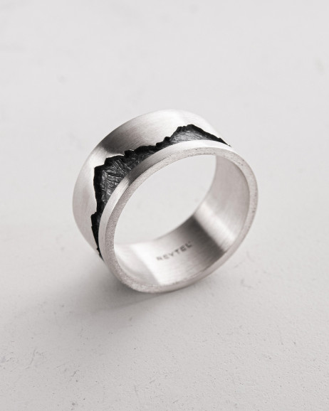 Srebrny pierścień GÓRY 4