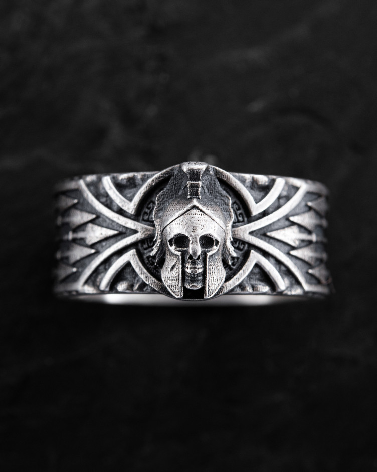 Srebrny pierścień RUSTING 2