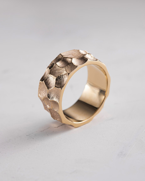 Ring CARVER (14k Yellow Gold) 4