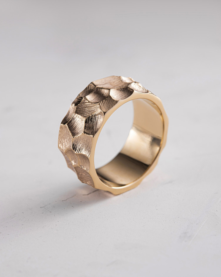 Ring CARVER (14k Yellow Gold) 4