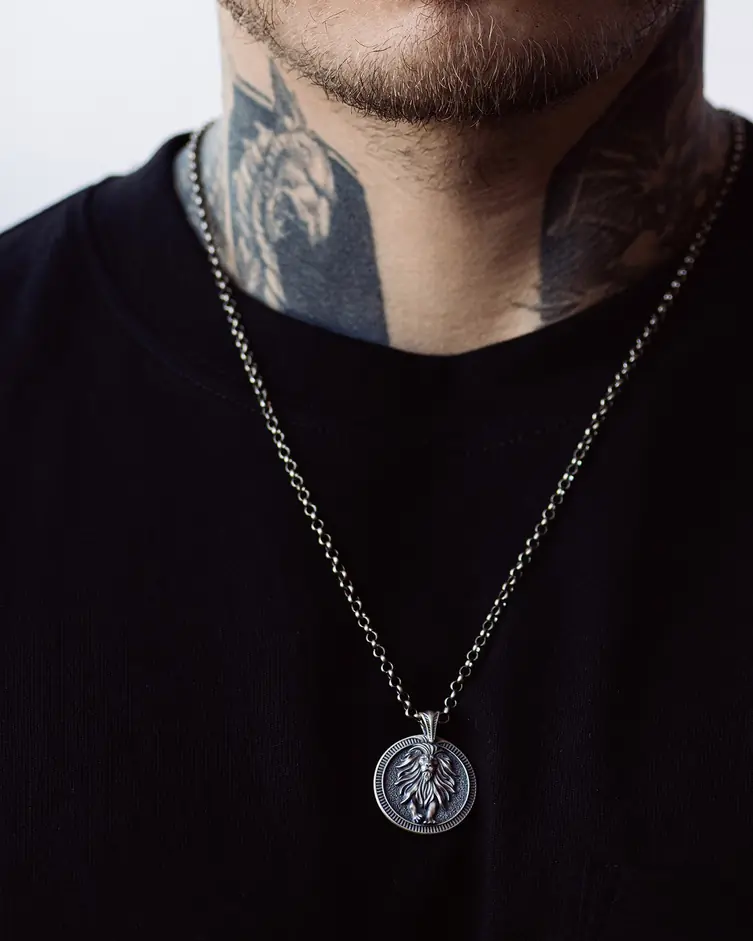 Srebrny wisiorek Znak zodiaku - PANNA 8