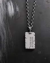 Srebrny medalion STONE - COORDINATES (indywidualne grawerowanie) - 1319