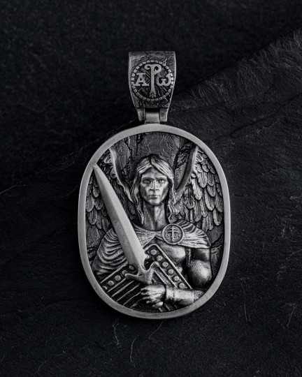 Srebrny wisiorek ST. ARCHANGEL MICHAEL - 914