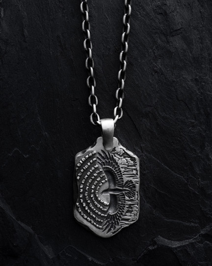 Srebrny wisiorek WIND OF IMBOLC  - 952
