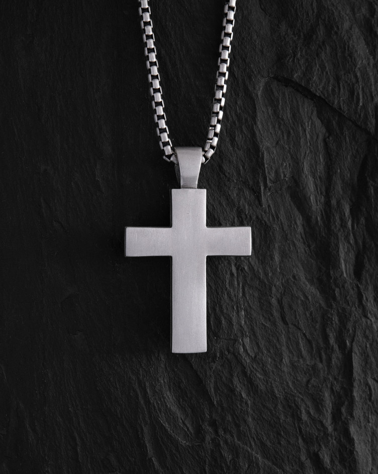 Srebrny krzyż CRISTO REDENTOR 7