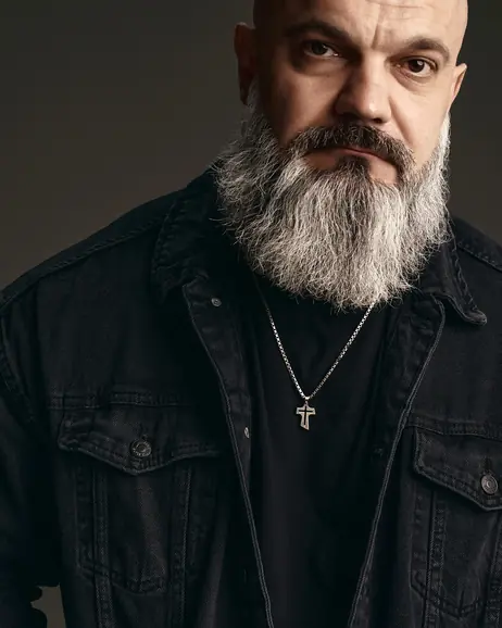 Srebrny krzyż BELIEF 5