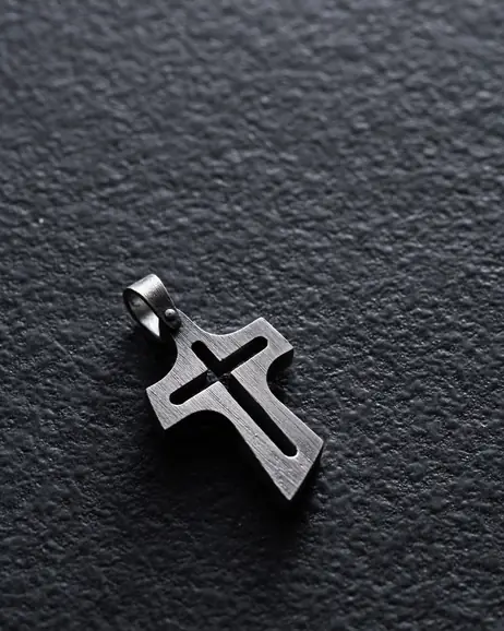 Srebrny krzyż BELIEF 6