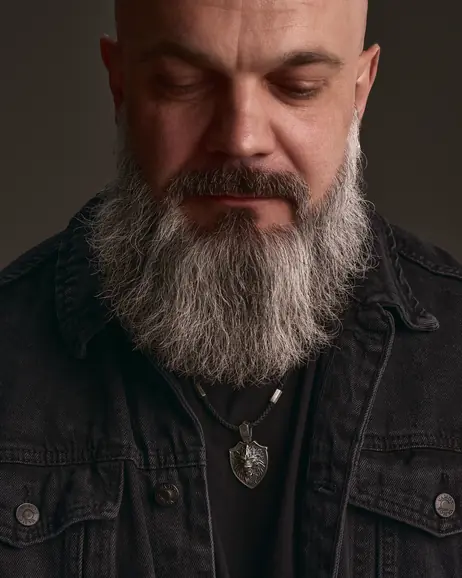 Srebrny wisiorek WERWOLF 2