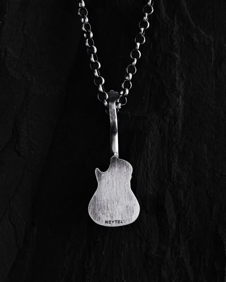 Srebrny wisiorek ROCK 'N' ROLL 4