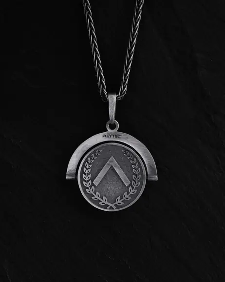 Srebrny wisiorek GLADIATOR. VENI VIDI VICI 3
