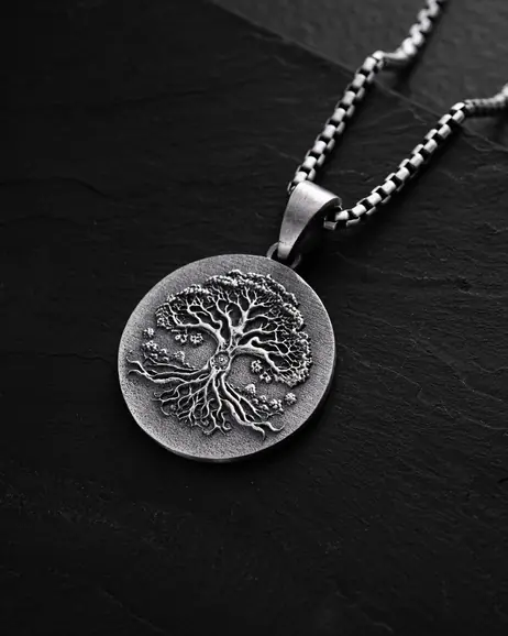 Srebrny wisiorek WORLD TREE OF LIFE 5