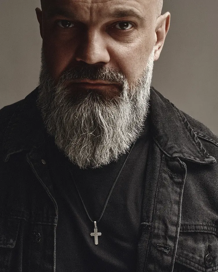 Srebrny krzyż SANDHED 2
