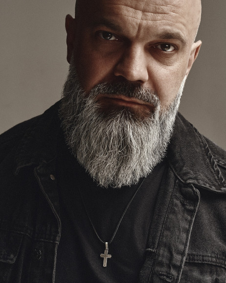 Srebrny krzyż SANDHED 4