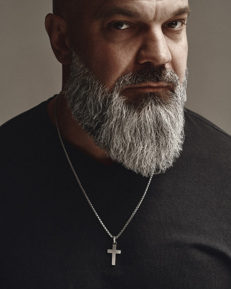 Srebrny krzyż HELIGHET 6