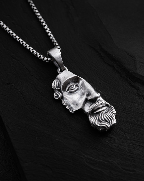 Srebrny wisiorek MARCUS AURELIUS 3