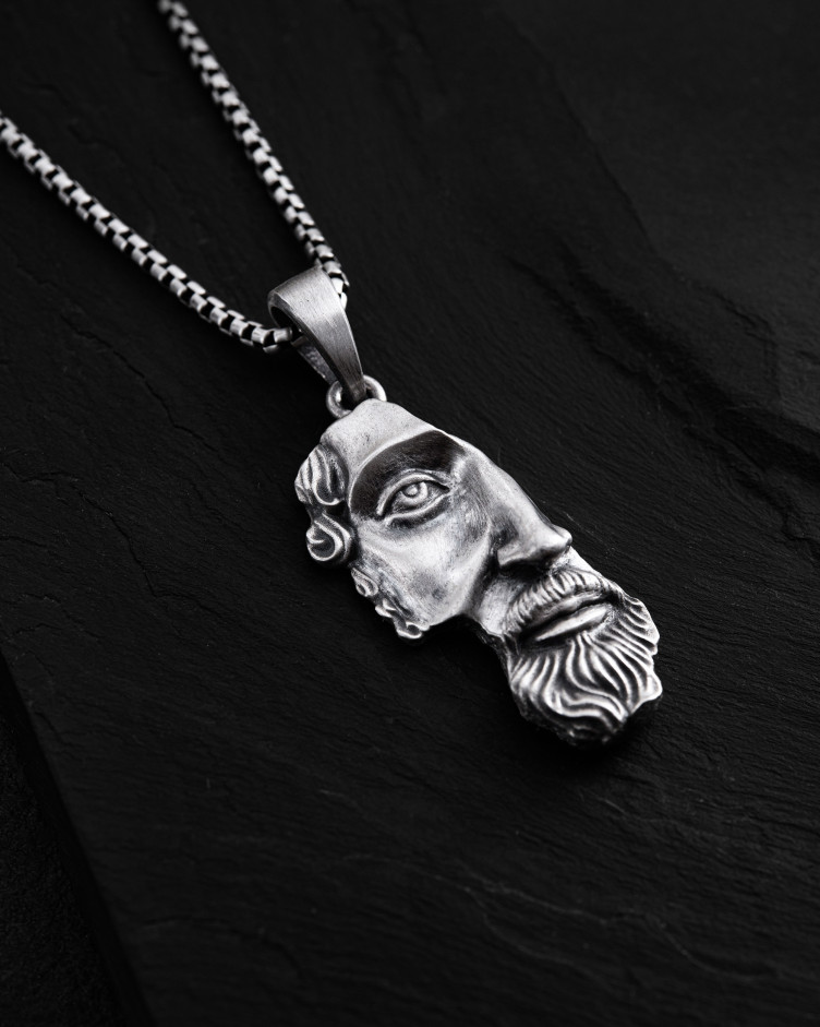 Srebrny wisiorek MARCUS AURELIUS 3