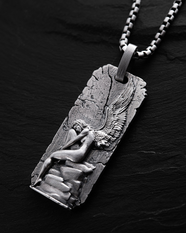 Srebrny wisiorek EVERMORE ANGEL 5