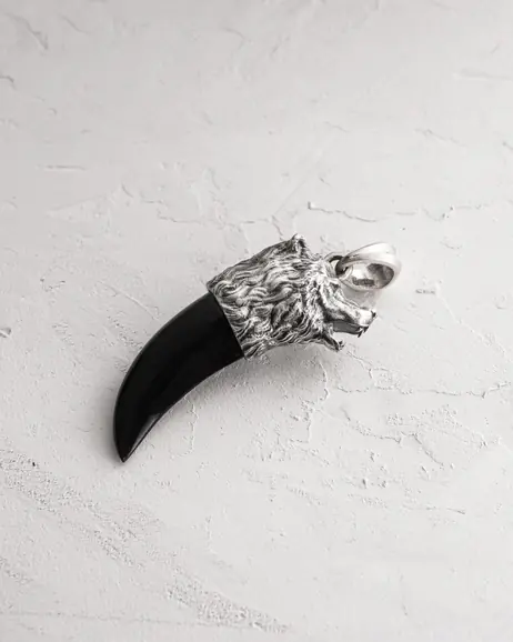 Srebrny wisiorek BEAR CLAW 4