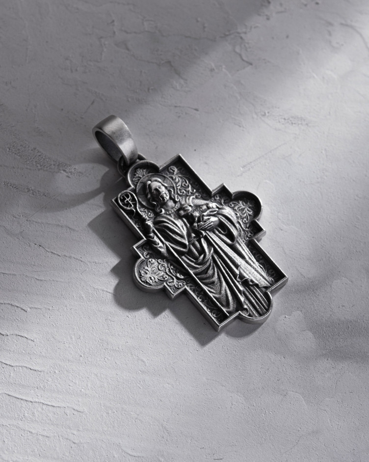 Srebrna zawieszka JESUS and SCEPTER 4