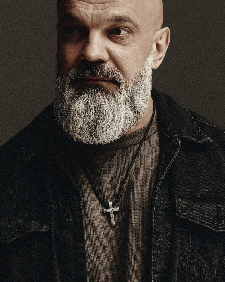 Silver cross on cord THE LORD'S PRAYER – OUR FATHER 4