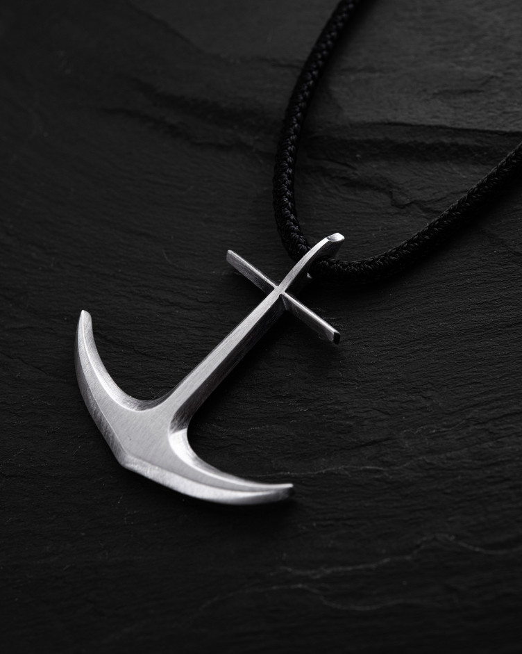 Srebrny wisiorek ANCHOR