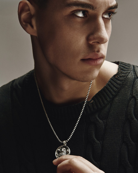 Srebrny wisiorek EAGLE 2