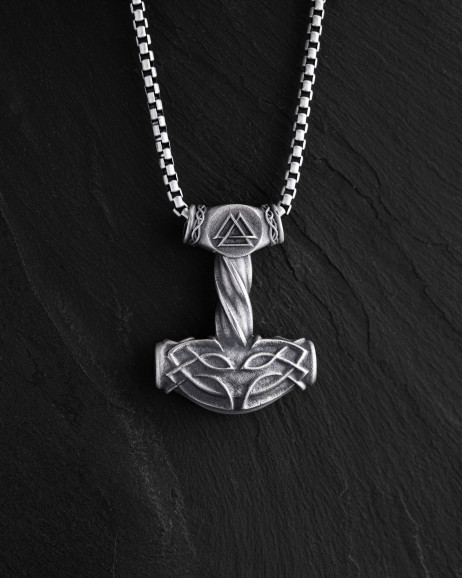 Srebrny wisiorek THOR'S HAMMER