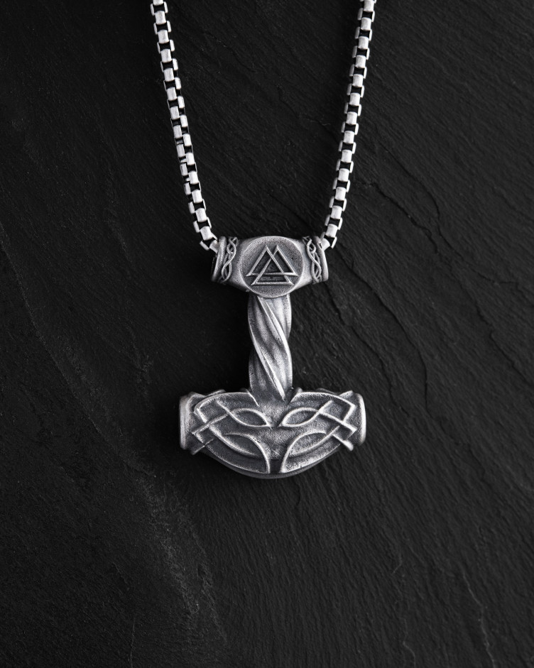 Srebrny wisiorek THOR'S HAMMER