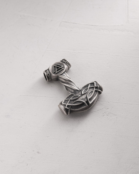 Srebrny wisiorek THOR'S HAMMER 4