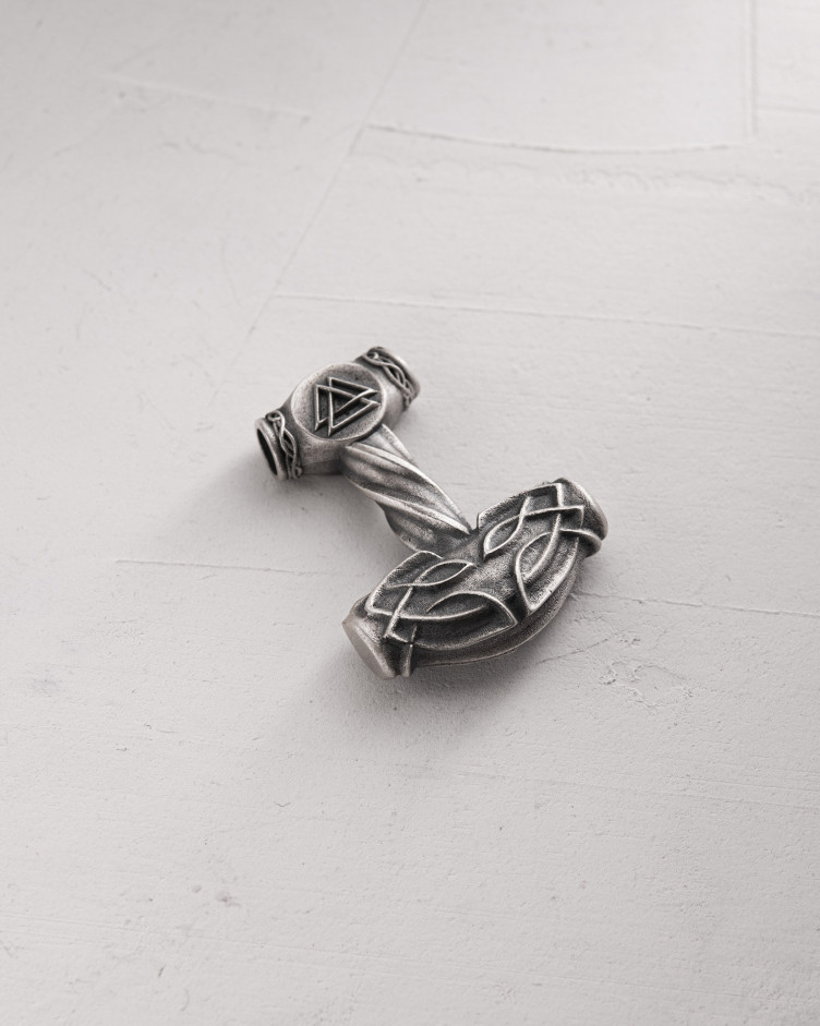 Srebrny wisiorek THOR'S HAMMER 4