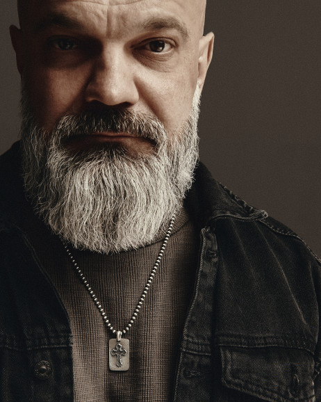 Srebrny wisiorek FLEURY CROSS 2