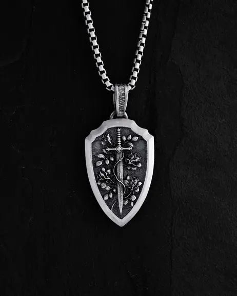 Srebrny wisiorek SWORD OF TRUTH