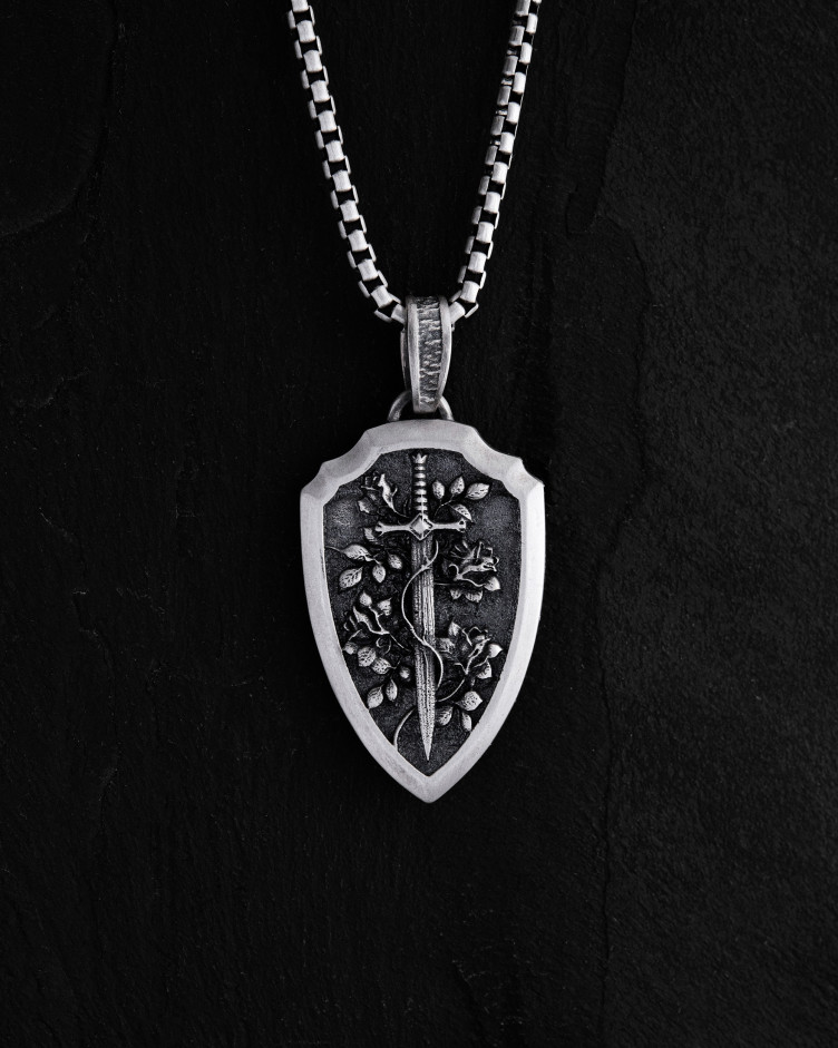 Srebrny wisiorek SWORD OF TRUTH