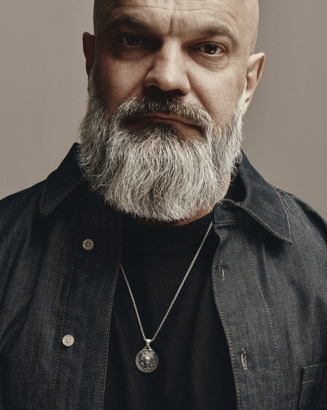 Srebrny wisiorek GORGON MEDUSA 2