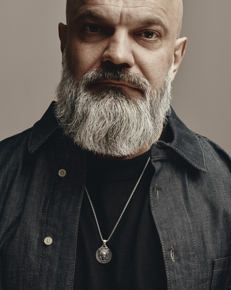 Srebrny wisiorek GORGON MEDUSA 2